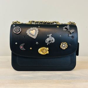 Customized Coach Madison shoulder bag, EUC!